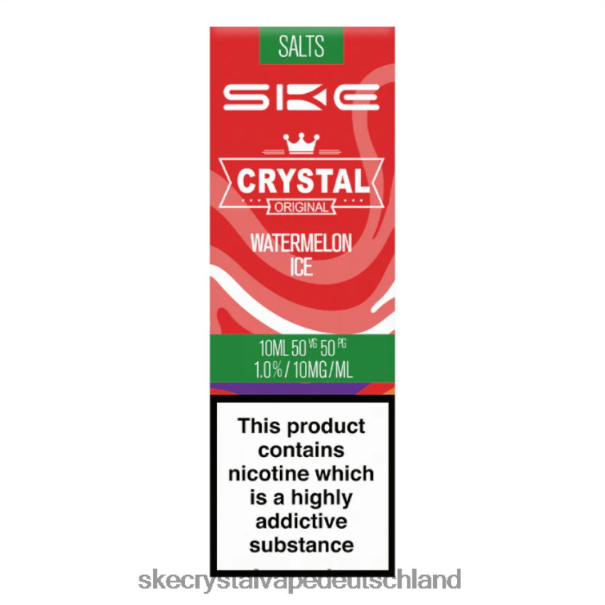 SKE Crystal Bar FFHNJ119 SKE Kristallnickelsalz – 10 ml Wassermeloneneis