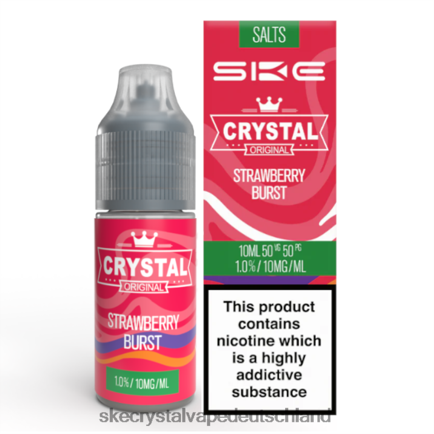 SKE Crystal FFHNJ118 SKE Kristallnickelsalz – 10 ml Erdbeerplatz