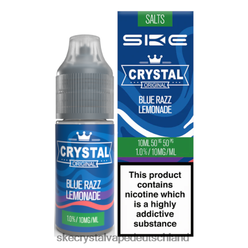 SKE Vape Crystal FFHNJ111 SKE Kristallnickelsalz – 10 ml Blue Razz Limonade