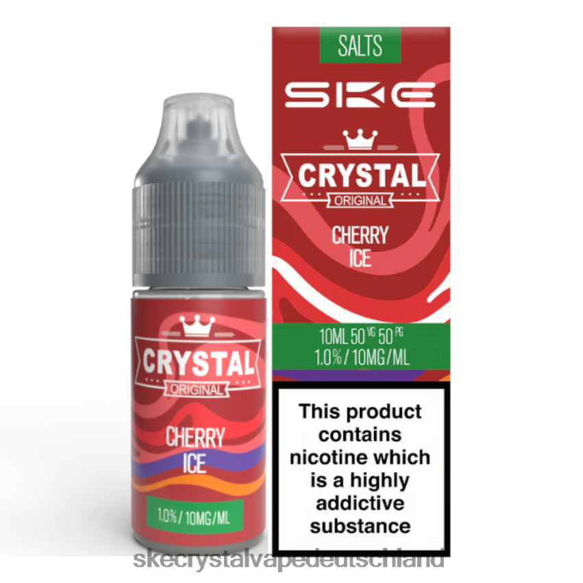 SKE Vape FFHNJ114 SKE Kristallnickelsalz – 10 ml Kirscheis