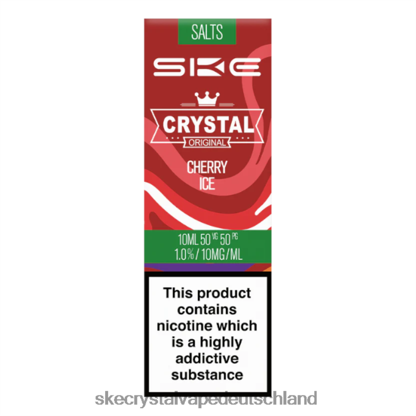 SKE Vape FFHNJ114 SKE Kristallnickelsalz – 10 ml Kirscheis