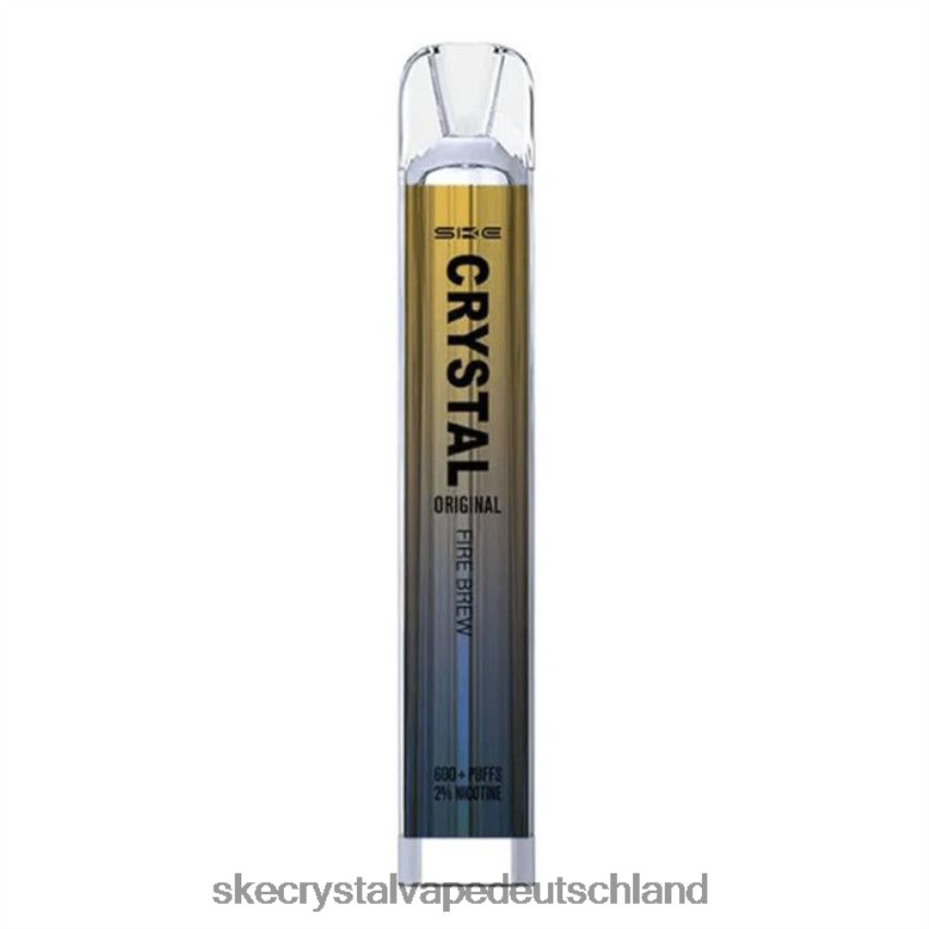 SKE Deutschland FFHNJ96 SKE Crystal Bar Einweg-Vaporizer Feuergebräu