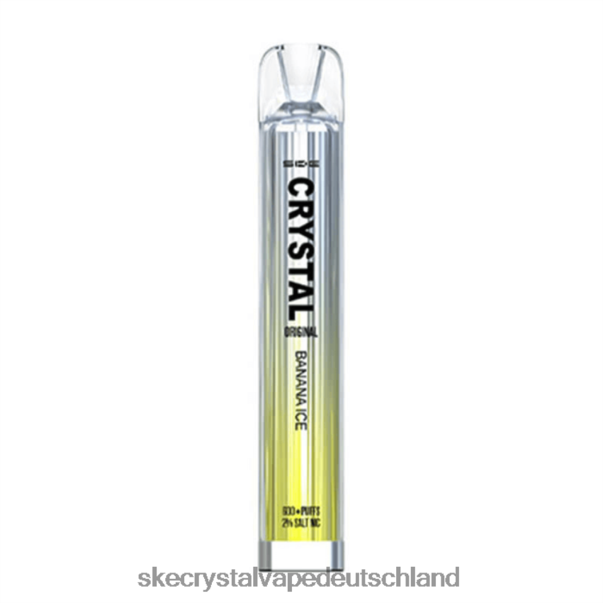 SKE Vape Deutschland FFHNJ62 SKE Crystal Bar Einweg-Vaporizer Bananeneis