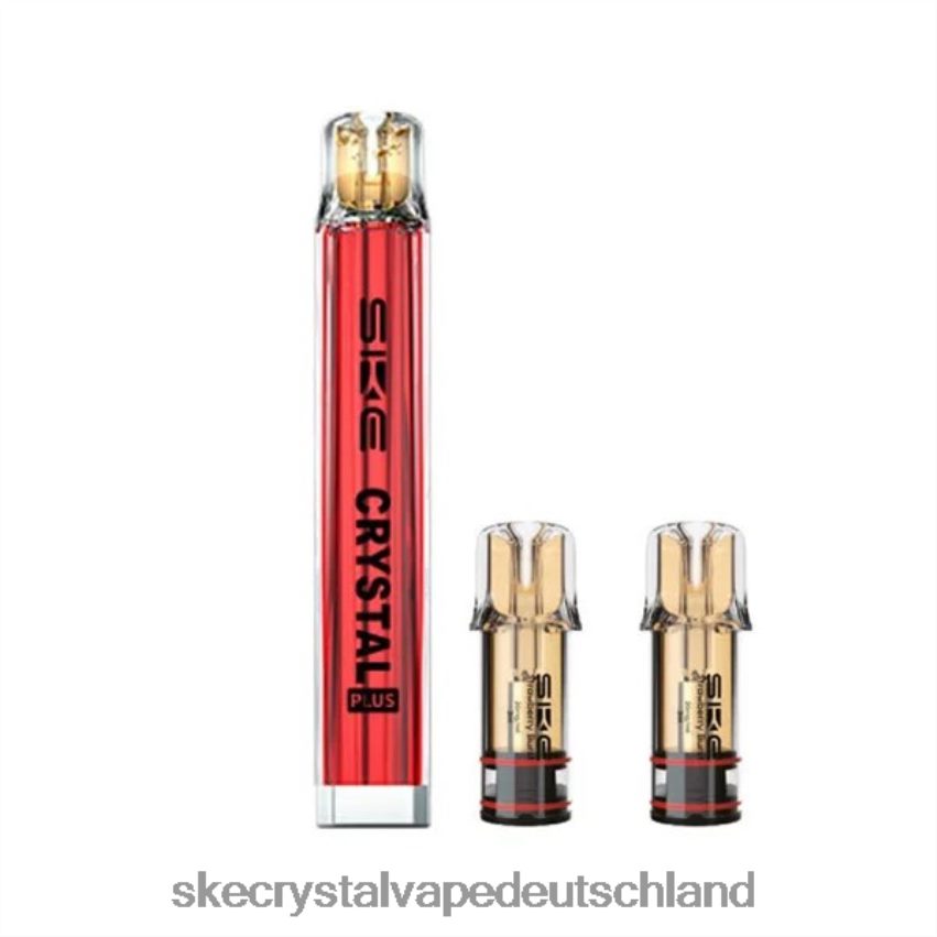 SKE Vape Deutschland FFHNJ2 SKE Crystal Vapes und Pod-Kits Rot